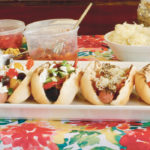 Plan a hot dog bar for your next casual lakeside family picnic. | Sarah Galvin photo