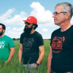 Joe, Matt and John Hamill of Penhold, Alta., are malt barley growers. They own Red Shed Malting, which produces about 250 tonnes a year for the craft brewing industry. | Barbara Duckworth photo