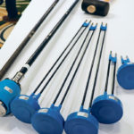 Sensoterra’s soil moisture sensors are installed with a mallet and are guaranteed to provide a soil moisture reading once per hour for three years. | Robin Booker photo