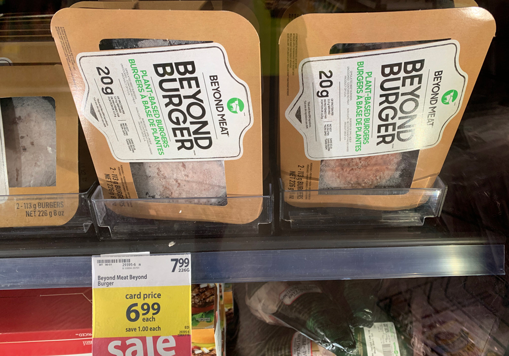 Shoppers at U.S. grocery stores have many plant-based options, with several companies planning to roll out meat alternatives by the end of this year. | File photo