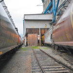 This year looks like it will be close to a record year for grain movement in Western Canada.
| File photo