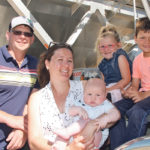 Dallas Vert and Natasha Popisil were named Alberta’s Outstanding Young Farmers for 2019. They farm at Kirriemuir and have three children: Reese, seven, Tegan, three and Ryker, three months. | Barbara Duckworth photo