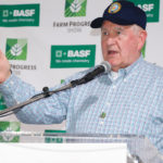 U.S. Ag Secretary Sonny Perdue during a media scrum at the Farm Progress Show in Decatur, Illinois | Robin Booker photo