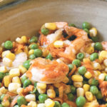 This shrimp and pea salad is one of the many ways that peas can be used in cooking. | Habeeb Salloum photo