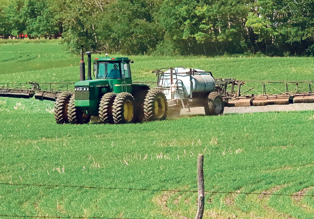 The federal election is a good time to remind politicians of the importance of agricultural technology, including pesticides.  |  File photo