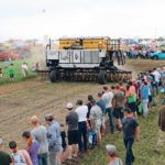 The DOT robotic platform with its seeding attachment has been a hit during demonstrations at the Ag In Motion farm show. | File photo