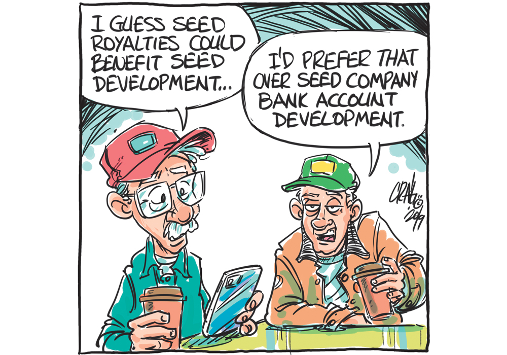 Producers must have a say in seed research dollars