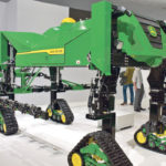 Autonomous machinery has been an ever-growing aspect of Agritechnica and John Deere’s smaller field-spraying robot, designed to be part of a herd, is just one the many units that was at last week’s event. | Chris McCullough photo
