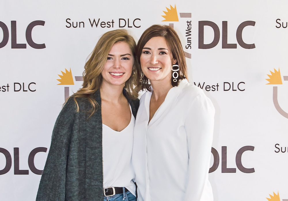Alexis Epp, left, of Saskatoon and Elaina Guilmette, a teacher at the Sun West Distance Learning Centre in Kenaston, Sask., collaborated to help develop the school’s new Mental Wellness 30 course, which was launched in September. Guilmette will teach the online course while Epp has been hired and trained as a peer supporter for students enrolled in the course.  |  Sun West Distance Learning Centre photo