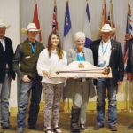 Belvin Angus received the Certified Angus Beef Canadian Commitment to Excellence award earlier this year. A family run operation for 40 years, it is owned by Gavin and Mabel Hamilton, Colton Hamilton and Quinn and Brendyn Elliot of Bowden, Alta. | Canadian Angus Association photo