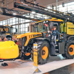 This JCB Fastrac 4000 is fitted with a 30 metre Dammann sprayer and 3,700 litres of capacity. | Robin Booker photo