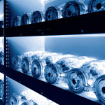 Seeds stored in air-tight glass containers in -20°C freezers at the Millennium Seed Bank. | RBG Kew / Wolfgang Stuppy