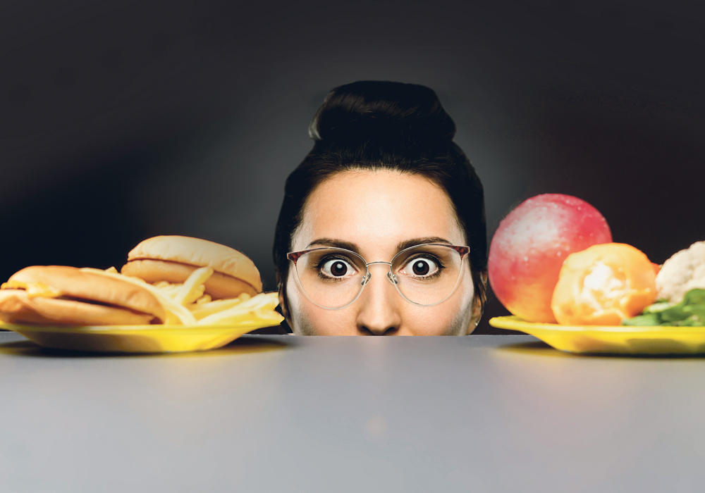 Dara Gurau and Erin MacGregor, both registered dietitians, support an easy-going approach to food. Some dietitians describe this philosophy as intuitive eating. | WP illustration