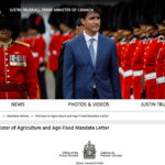 Below is the text of the mandate letter for federal agriculture minister Marie-Claude Bibeau. The Prime Minister's office released the mandate letters for all ministers December 13. | Screencap via pm.gc.ca