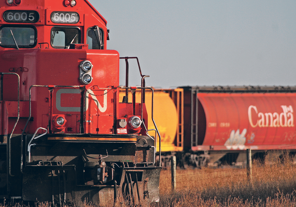 The eight-day strike in mid-November caused Canadian National Railway to operate at about 10 percent of capacity.  |  File photo