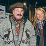 J.P. and Marlene Monvoisin of Gravelbourg, Sask., are certified sustainable beef producers. They hung their sign at their bull display during Canadian Western Agribition to promote their commitment to the program of sustainability. | Barbara Duckworth photo