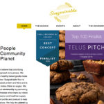 Susgrainable has converted more than 1,000 kilograms of spent grain into baked goods and once it has a full production facility in place, it hopes to use about 75,000 kg annually. | Screencap via susgrainable.com