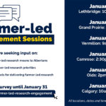 An online survey open until Jan. 31 will also collect opinions on farmer led research and priorities and how this might be carried out. | Screencap via Twitter/@DevinDVote