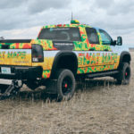 When CropPro agrologists do an EC map themselves, they attach the SWAT box to their trailer hitch receiver. The box rides above the surface of the field, taking two EC readings at two different depths. The data automatically transmits to the CropPro mappers hundreds of kilometres away, so they can start working with the information immediately. They can have an agronomist out the next day soil sampling to ground-truth the SWAT box data. | Trevor Friesen photo