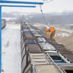 Mark Hemmes, a grain transportation expert and president of Quorum Corp., says larger grain supplies will continue to put pressure on Canada’s major rail companies and on the country’s transportation infrastructure.
| File photo