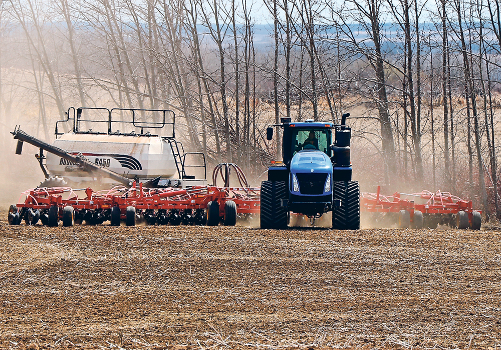 Producers can use a variable rate program to reduce inputs in poor-performing areas.  |  File photo