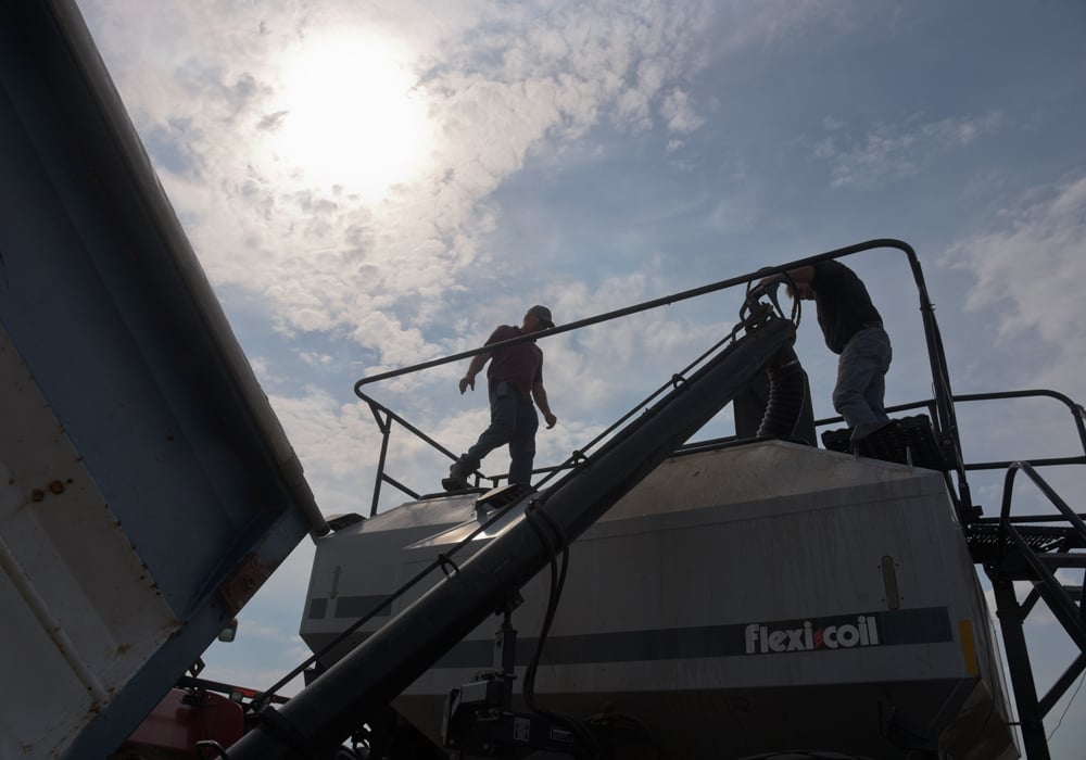 When discussing pulse crops at a farm show in Saskatoon, Sask. last month, Marcos Mosnaim of Globeways Canada said he got the strong impression farmers were going to seed more lentils, peas and canary seed in 2020. However, with prices easing he said those farmers might alter their planting intentions. | File photo
