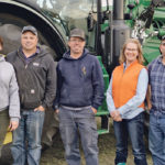 Lianna, left, Sterling, Dane, Lynne and Spencer Hilton have expanded their farm to become a grain-to-glass operation. | Meleah Geeraert photo
