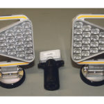 These wireless magnetic taillights from StarLight Lighting run off the seven-pin plug at the back of your truck. The male receives all the signals that the seven-pin female receives. It then switches from receiver to transmitter, instantly sending the signal out to the magnetic light units. The system sells for $489. | Ron Lyseng photo