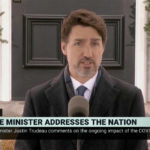 "We're going to be flowing income supports to millions of Canadians," Prime Minister Justin Trudeau said in an interview with 680 News radio. Details of the measures will be outlined on Wednesday, he said. | Screencap via CPAC.ca