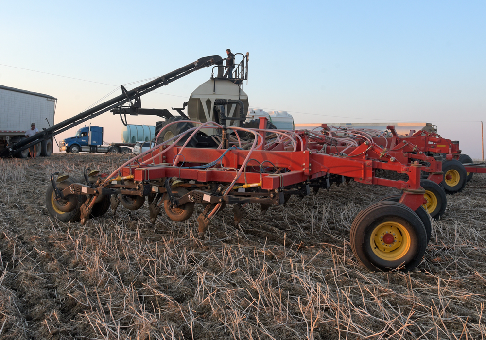 The Agricultural Producers Association of Saskatchewan said farmers are about to spend billions of dollars to plant the 2020 crop in the face of the pandemic, trade disputes, weather woes and transportation issues. These have stretched financial capacity to the limit, said president Todd Lewis. | File photo