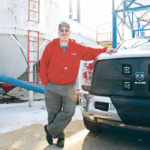 Jason Basset farms about 2,500 acres near Peterson, Sask., and is the owner of Peterson Grain Processors Ltd., a custom grain cleaning and conditioning service located about 70 kilometres east of Saskatoon. Basset’s Bo-Mill seed sorter can sort grain according to different quality parameters, including protein and vomitoxin levels. | Brian Cross photo