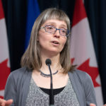 Chief medical health officer Deena Hinshaw said Thursday that a man in his 60s in the Edmonton region died late Wednesday from the virus after being admitted to hospital March 12. | Government of Alberta photo