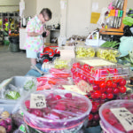 The National Farmers Union says farmers markets such as this one in Borden, Sask., should be declared essential. | File photo