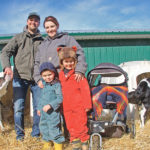 Roelof and Mary van Benthem were named Alberta’s outstanding young farmers earlier this year. They own Benthemmer Holsteins near Spruce View in central Alberta. They are shown with three of their sons: Noah, Finn and Toby. | Barbara Duckworth photo