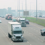 Truckers have been deemed an essential service during the COVID-19 pandemic, meaning they’re still at work and aren’t required to self-isolate unless they are exhibiting symptoms. | File photo