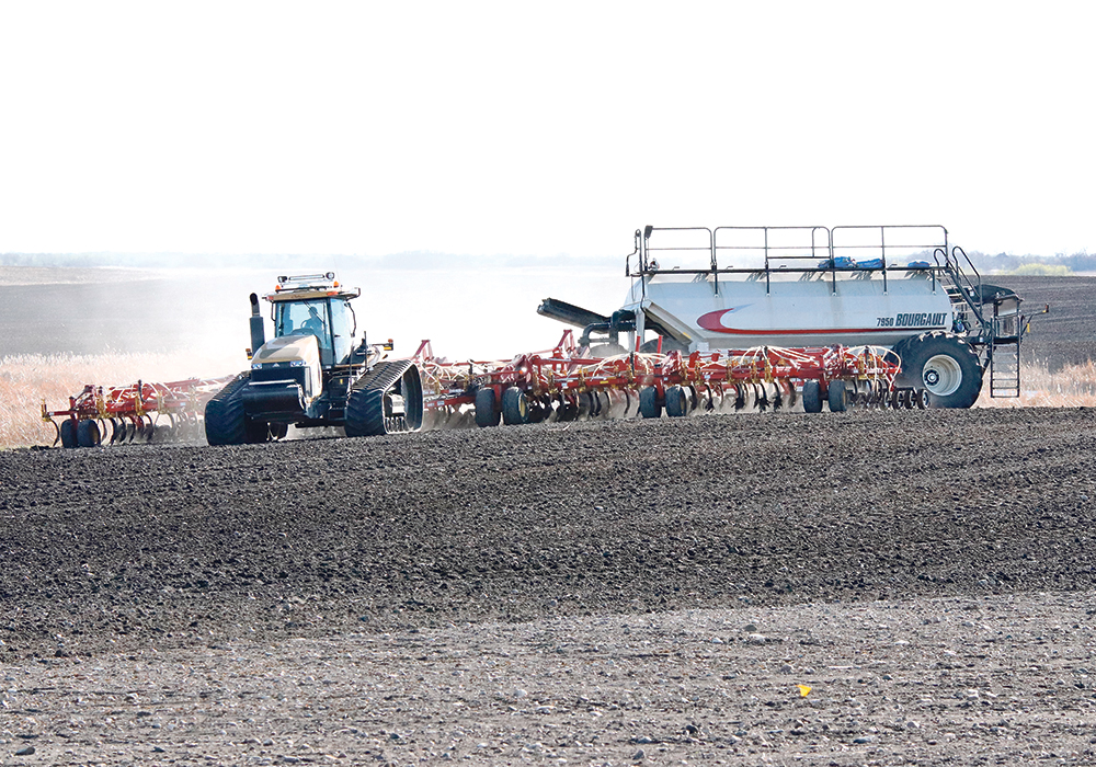 Seeding on the Prairies this spring will be a huge economic stimulus at a         time when the battered western Canadian economy needs it most.  |  File photo