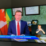 Sask. premier Scott Moe spoke on television last night. A five-phased re-opening plan for the province was released today.