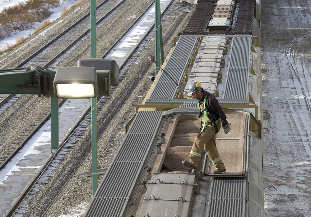 Jean-Marc Ruest, senior vice-president of corporate affairs with Richardson International, said the Canadian grain industry has been working “pretty well” during the pandemic.  | File photo