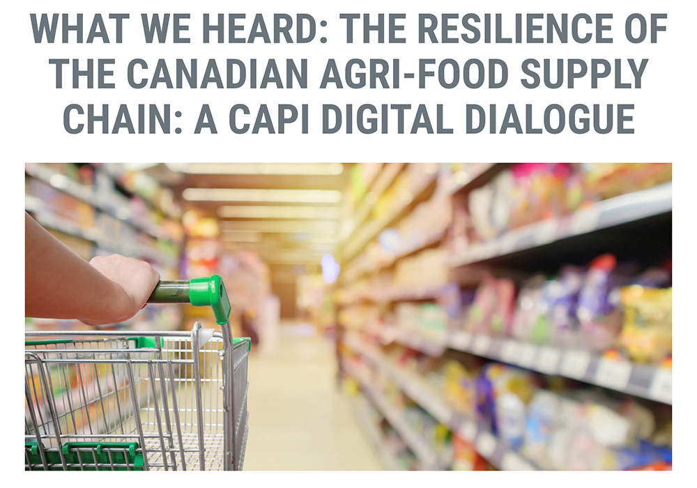 In a report resulting from discussion with 40 stakeholders, the Ottawa-based think-tank said the supply chain is performing well but uncertainty prevails. | Screencap via capi-icpa.ca