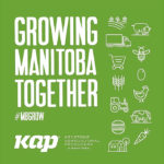 The initiative, called Growing Manitoba Together, will feature stickers and a social media blitz. | Screencap via KAP.ca