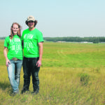 Farmers Beck and John Doherty of Stonepost Farms. They participate in Open Farm Days and have started to sell their products through The Organic Box because of the pandemic. | Photo supplied by Nicola Doherty