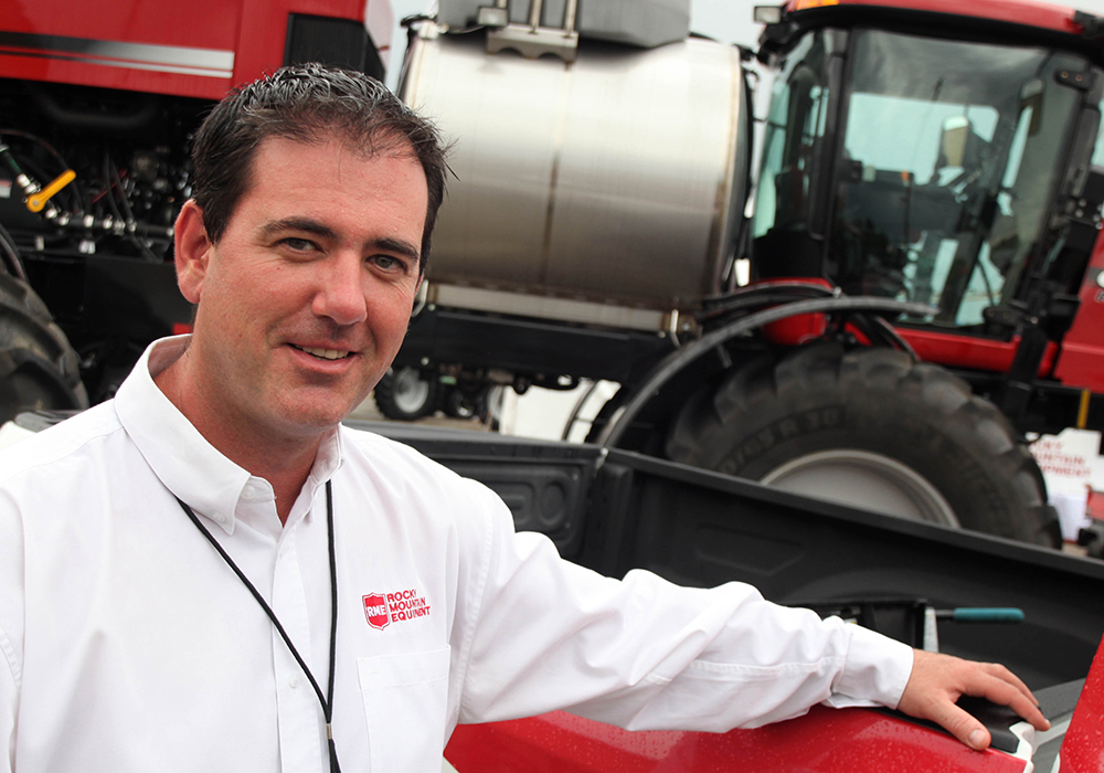 The COVID-19 crisis left farm machinery companies examining how to protect staff from the virus and remain operational for producers said Jim Wood of Rocky Mountain Equipment. | File photo