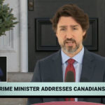 "This is yet another option to help agrifood companies facing unexpected financial strain," Prime Minister Justin Trudeau said today during his daily morning COVID-19 update. | Screencap via CPAC.ca