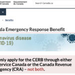 CERB is available to Canadians who have stopped working because of COVID-19 and provides temporary income support of $500 a week for up to 16 weeks. | Screencap via canada.ca