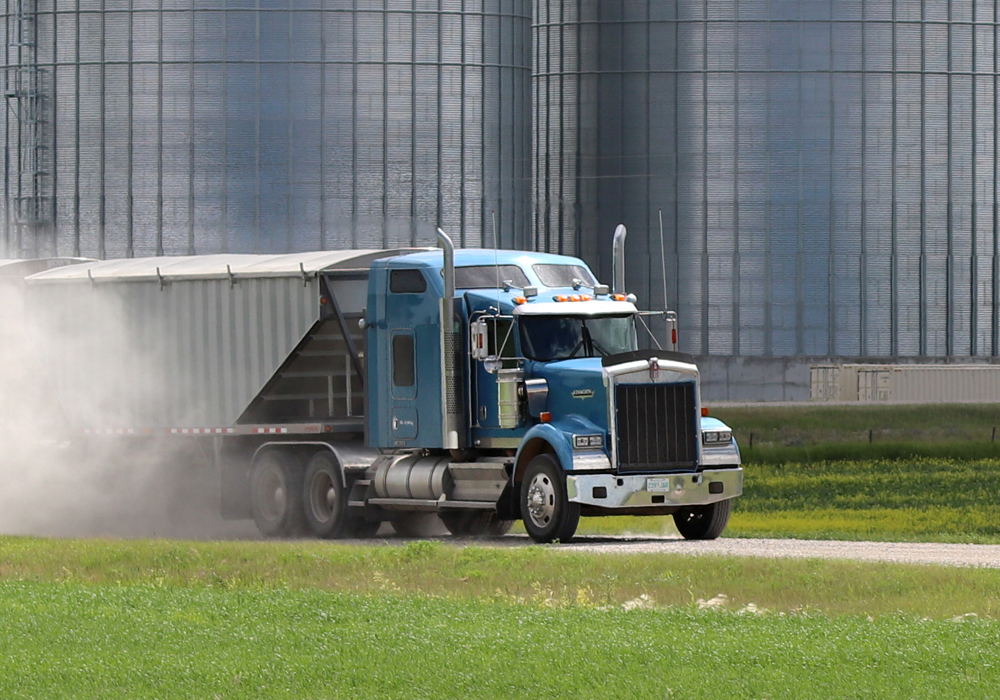 Canadian National Railway's Sean Finn, executive vice-president of corporate services, says a combination of factors led to greater-than-expected grain volumes on CN's Canadian freight network in March and April. | File photo