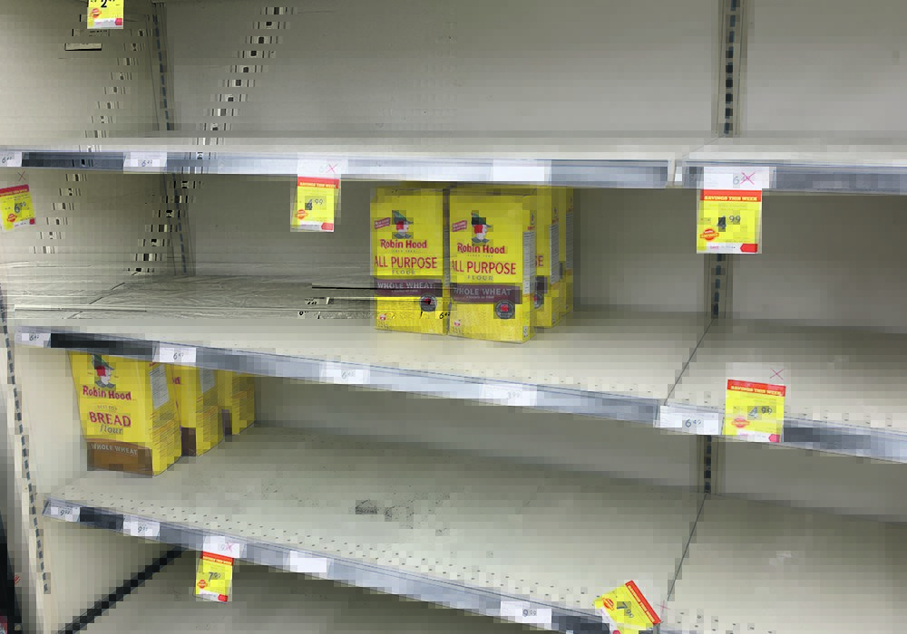 Like flour in the grocery store this spring, globally there was enough supply. It was a supply chain problem that had consumers fighting over 10-pound bags and eventually going to local millers for supplies.  | File photo