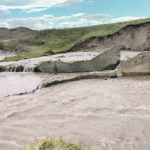 A concrete drop structure that is part of the canal and siphon system that diverts water from the St. Mary River into the Milk River failed May 17. | U.S. Bureau of Reclamation photo