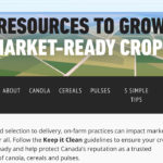 In May, keepingitclean.ca provided an update on crop protection products of concern for the 2020 growing year. | Screencap via keepingitclean.ca