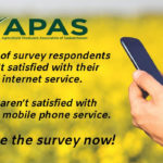 The Agricultural Producers Association of Saskatchewan conducted the survey between May 2019 and January 2020. More than 500 responses from across the province indicated that 75 percent of them were dissatisfied with service levels in rural areas. | Twitter/@AgProducersSK image
