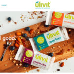 Ulivit, founded by Laura Gustafson, already makes pulse-based snack bars and Gustafson has been working on a pulse-based tofu product. | Screencap via ulivit.ca
